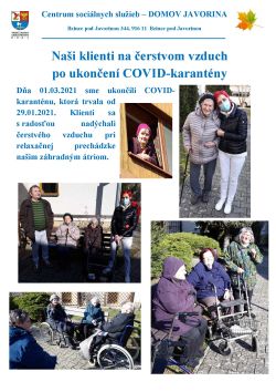 Aktivity v roku 2021