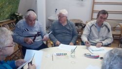 Príprava na Fašiangové posedenie: Výroba fašiangových masiek